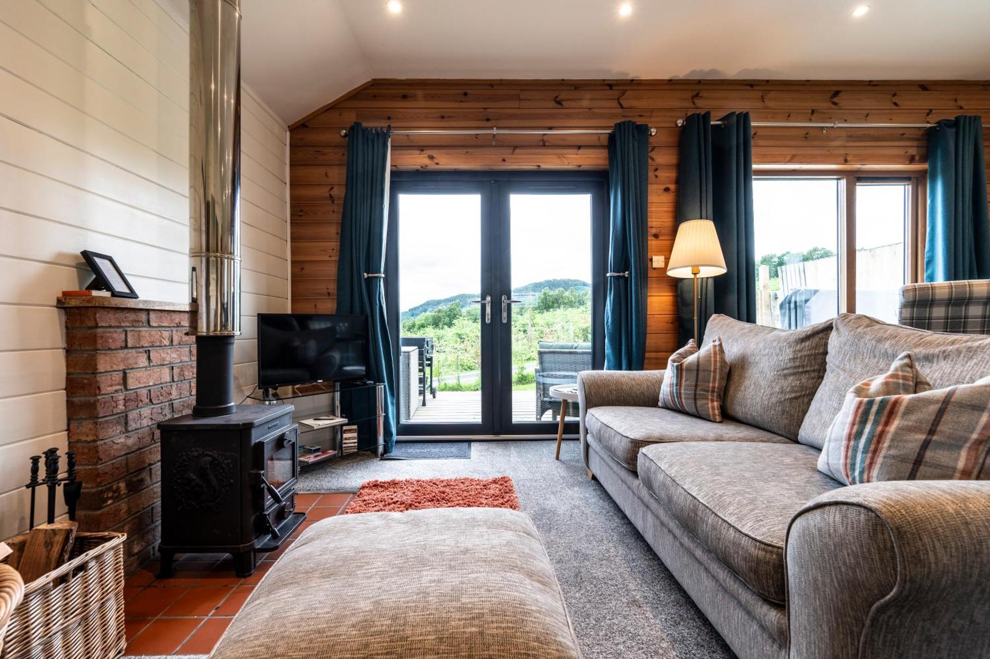 Kinnaird Woodland Lodges 皮特洛赫里 外观 照片