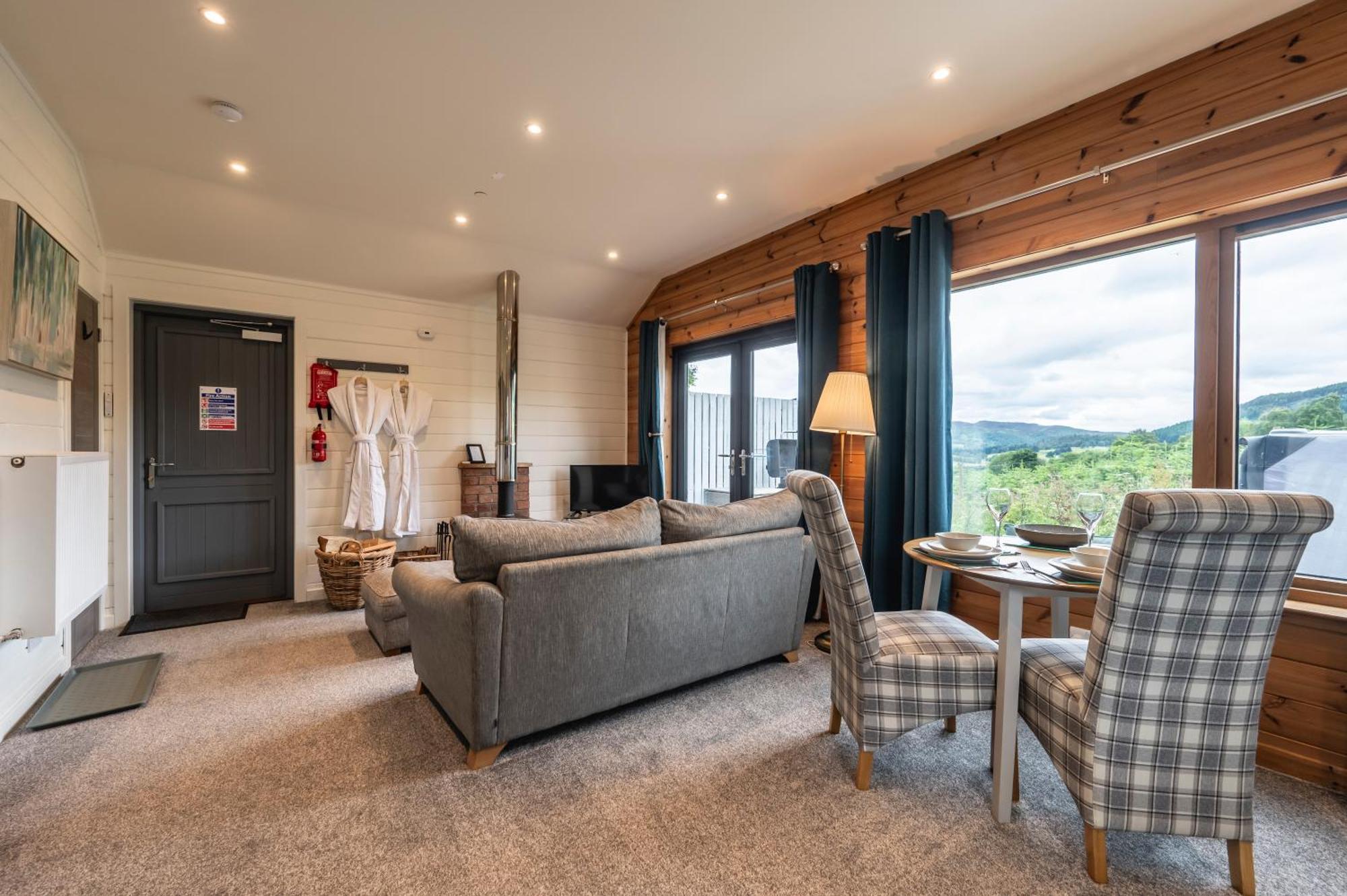 Kinnaird Woodland Lodges 皮特洛赫里 外观 照片